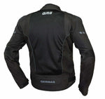 GMS Textile MC Jacke Samu Mesh schwarz