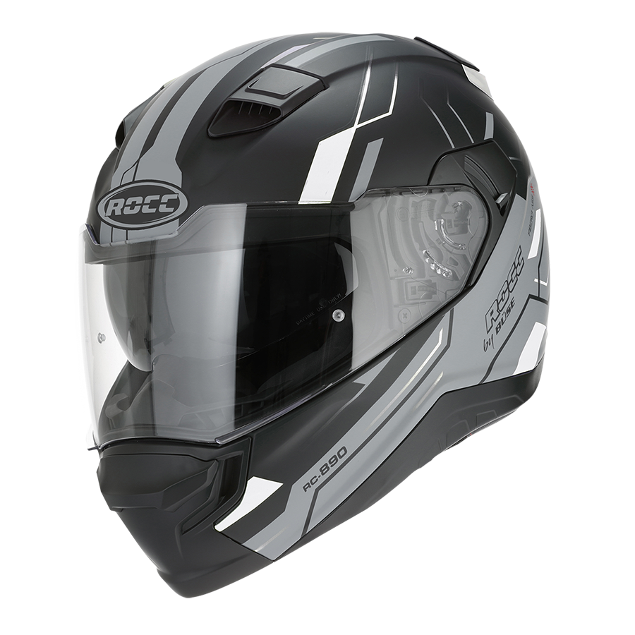 ROCC 891 Integral MC Helm schwarz /grau