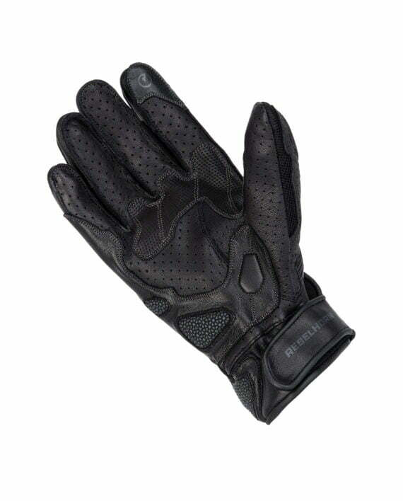 Rebelhorn Dam Mc-Handschuhe Flux II Schwarz 