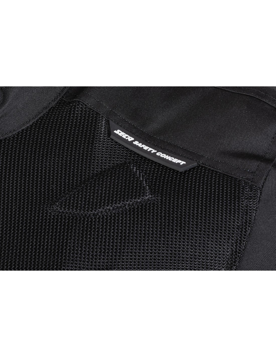 Seca Dam Textil Mc-Jacke Stream III Schwarz 