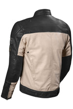 Diffi Mc-Skin-Jacke Boston Black /Begie