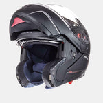 Mt Helmets Openable MC Helmet Atom Matt Black