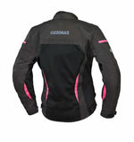 GMS Women Textile MC Jacke Tara Mesh Black /Pink