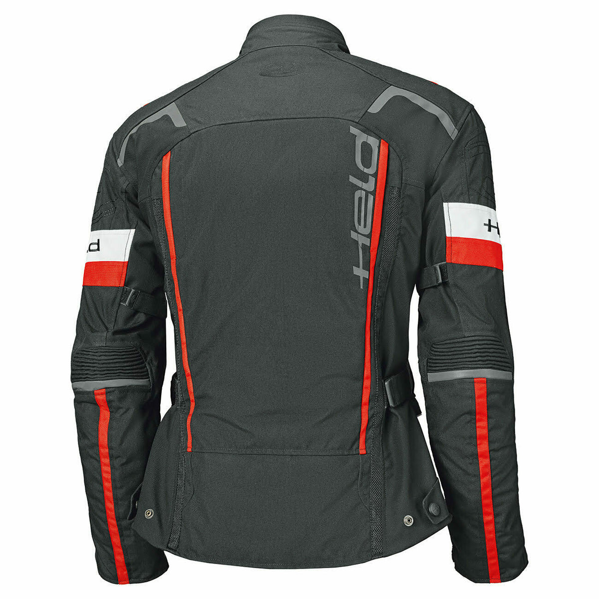 Held Textil Mc-Jacke 4-Touring II Schwarz /Rot 