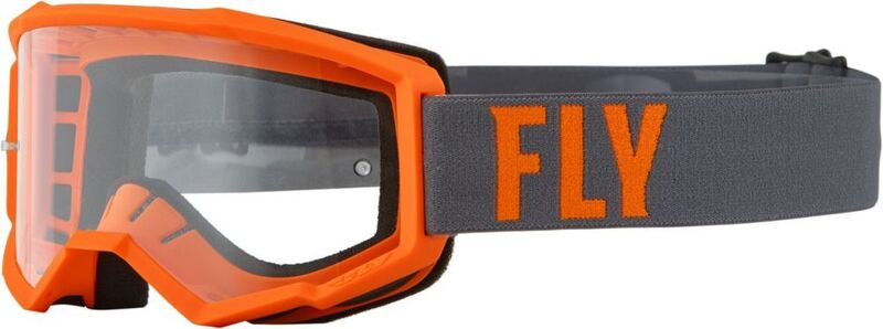 Fly Racing Goggles Focus Gray /Orange