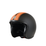 Bayard Open MC Helm XP-18 S Schwarz /Orange