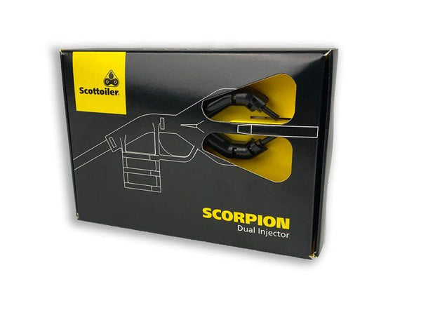 Scottoiler Scorpion Dual Injector NEU - Ersetzt der ursprüngliche Dual -Inject