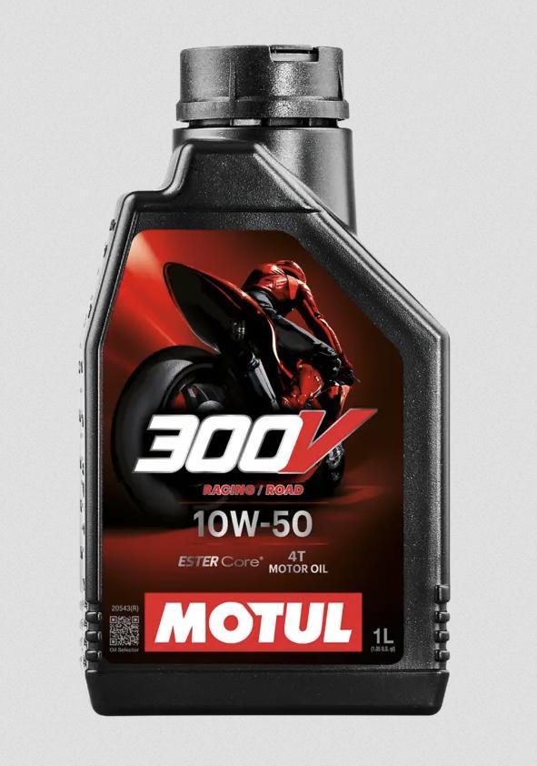 MOTUL 300V 4T Factory Line Road Racing 10W-50 1 L (12PCS/Karton)