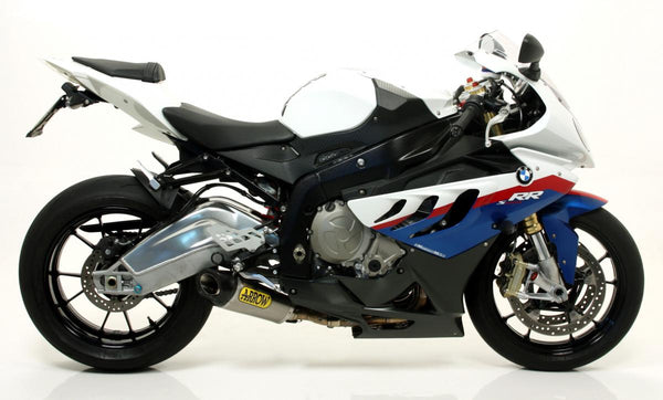 BMW S 1000 RR 09/13 Full System Low -Version mit Works -Schalldämpfer mit Kohlenstoff -Endkappe