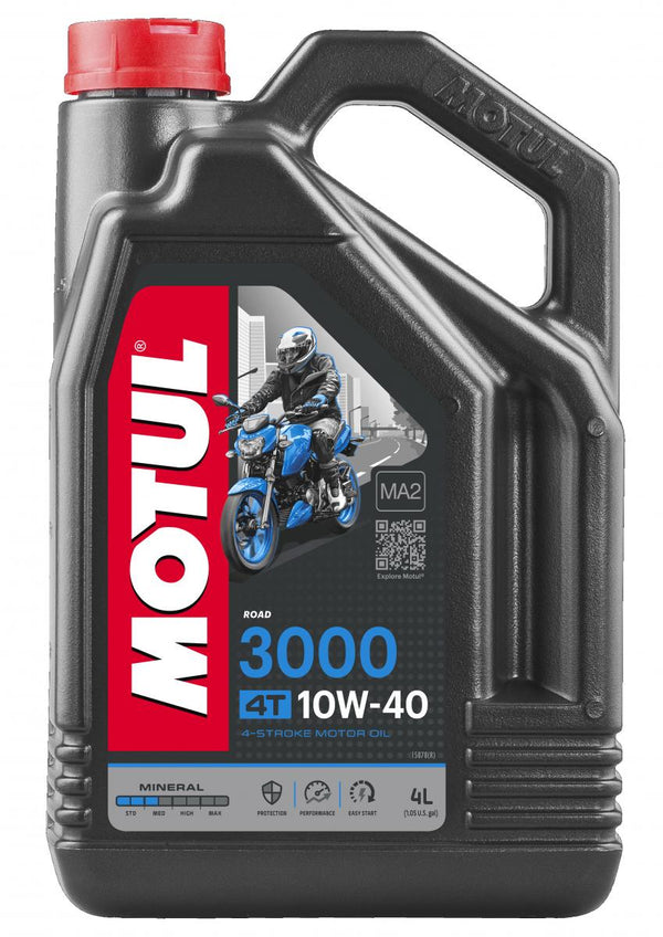 MOTUL 3000 4T 10W-40 4 L (4st/Pappe)
