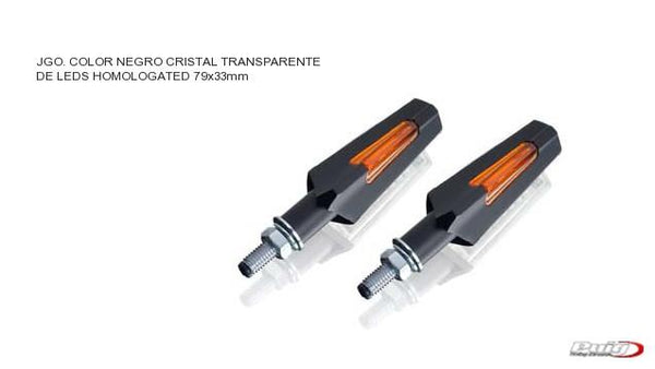 Lichtmod drehen. Lanza homologiert C/Schwarz