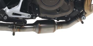 Husqvarna Vitpilen 70118/19 rostfreie Stahlgruppierung ohne Katalysator für Original- oder Pfeilschaldierer