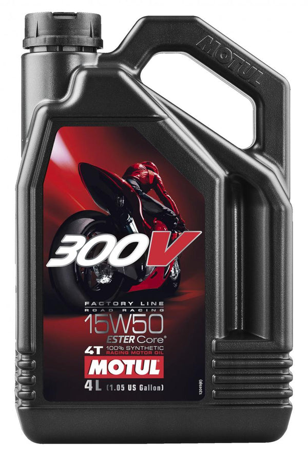 MOTUL 300V 4T Factory Line 15W-50 4 L (4 PCs/Karton)