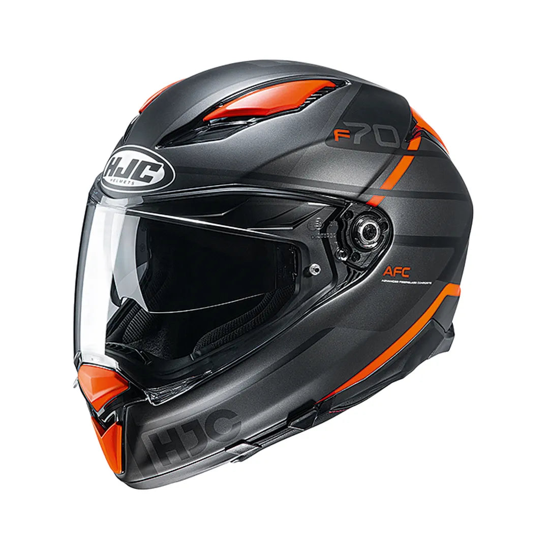 HJC Integral MC Helm F70 Tino Black /Orange