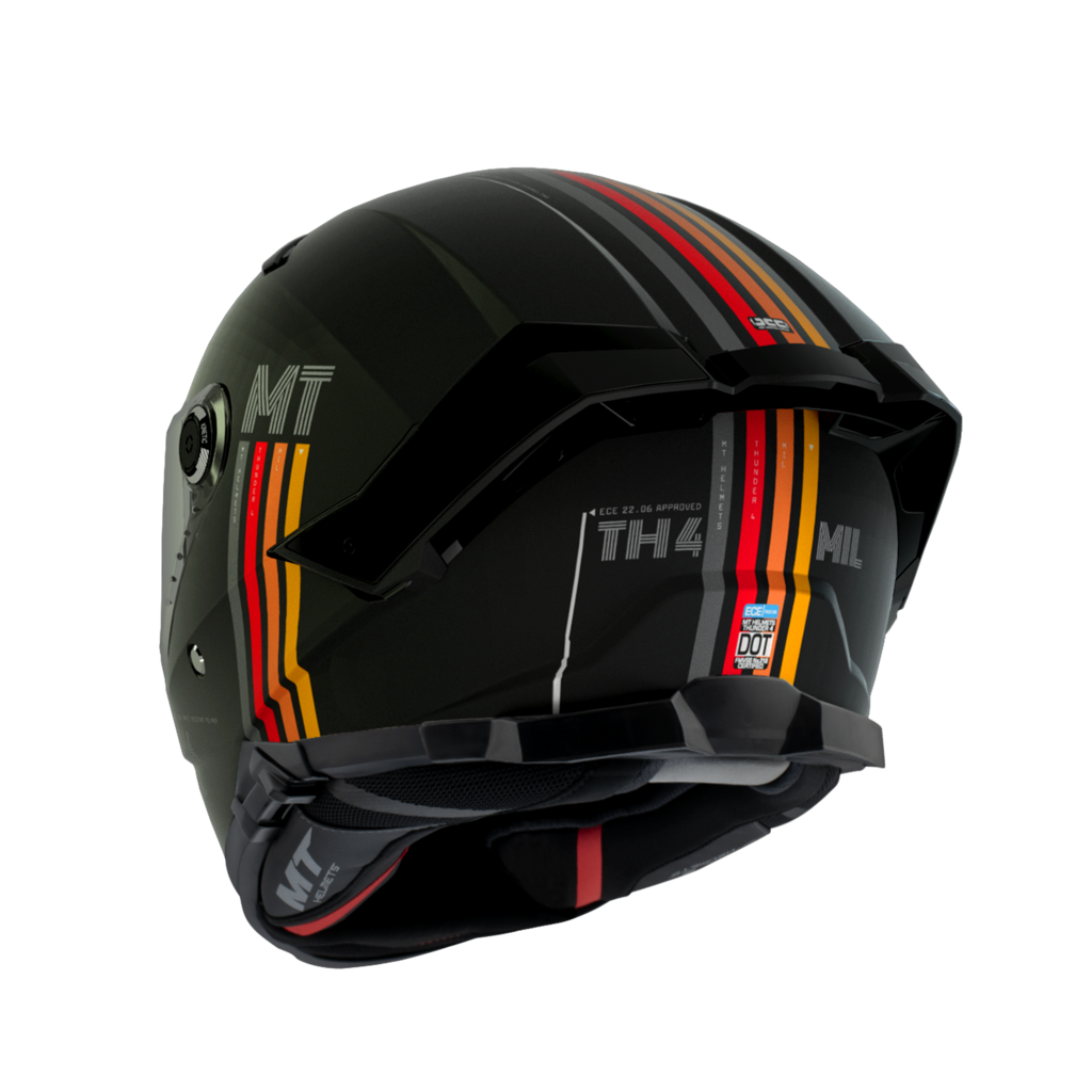 Mt Helmets Integral Helmet Thunder 4 sv mile matte black