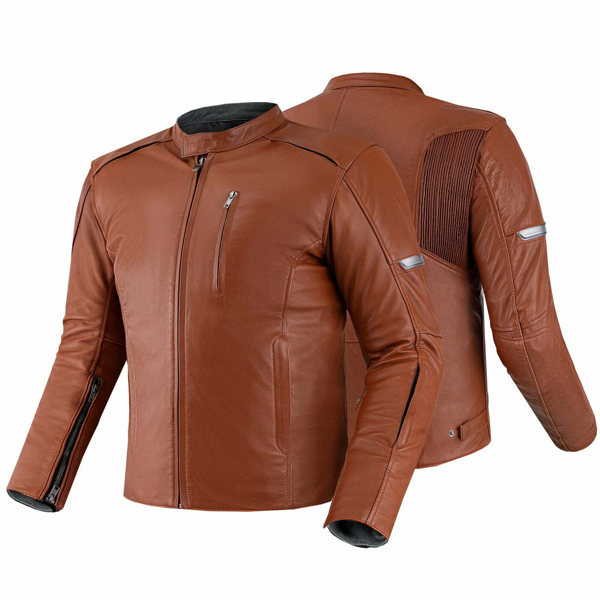 Shima mc-leather jacket Hunter+ 2.0 light brown