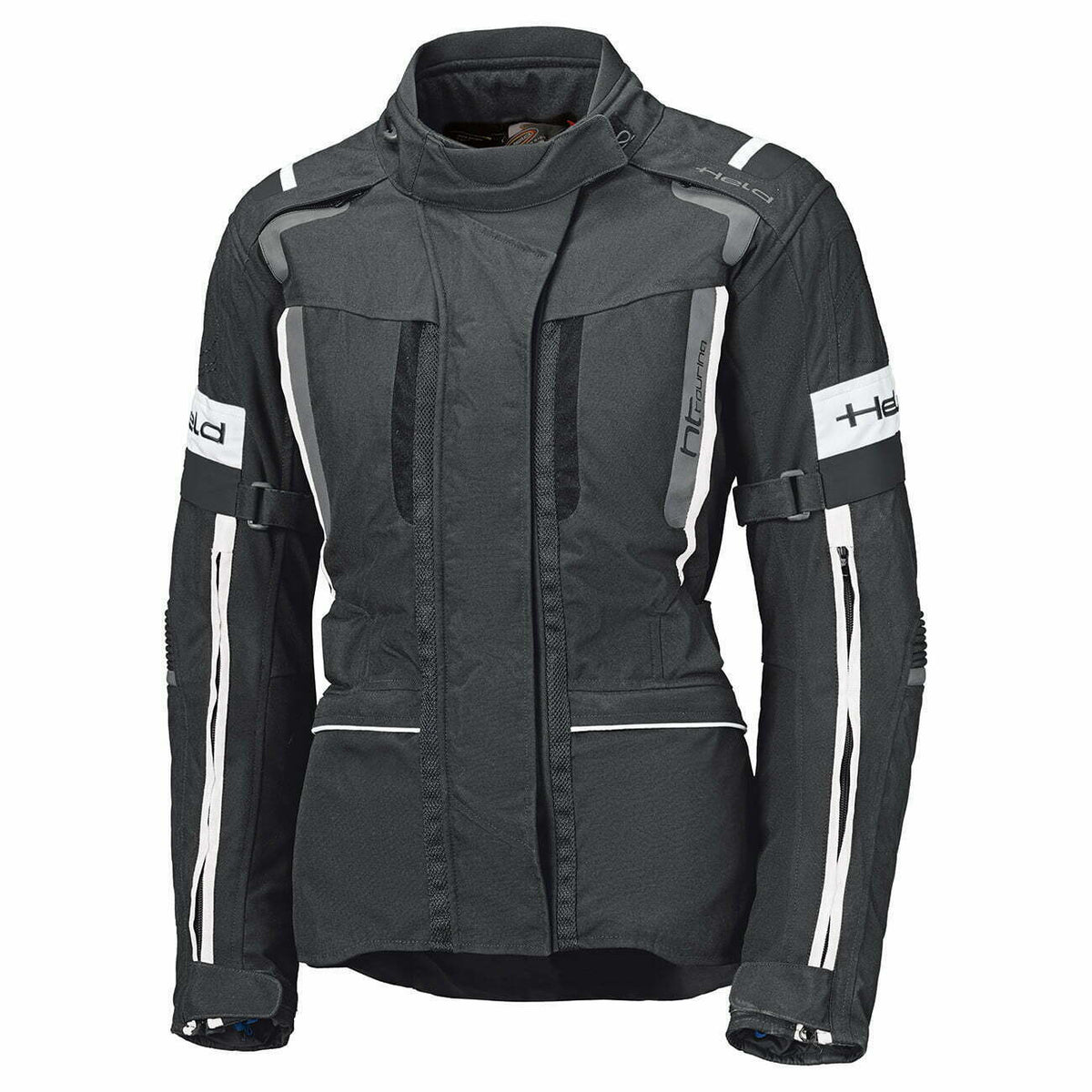 Held Dam Textiljacke 4-Touring II Schwarz /Weiß 