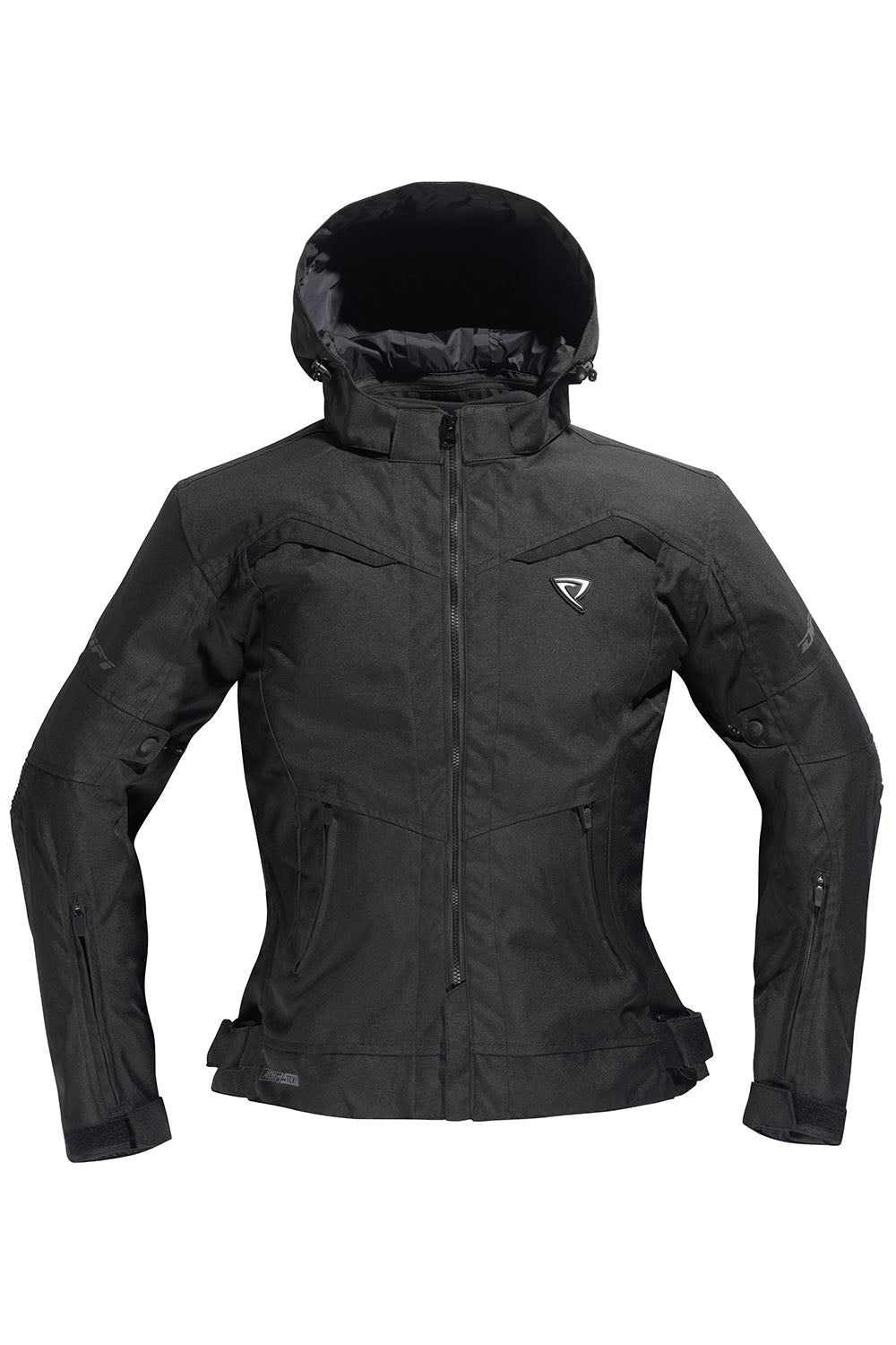 Difi Dam Textile MC jacket Iridium black