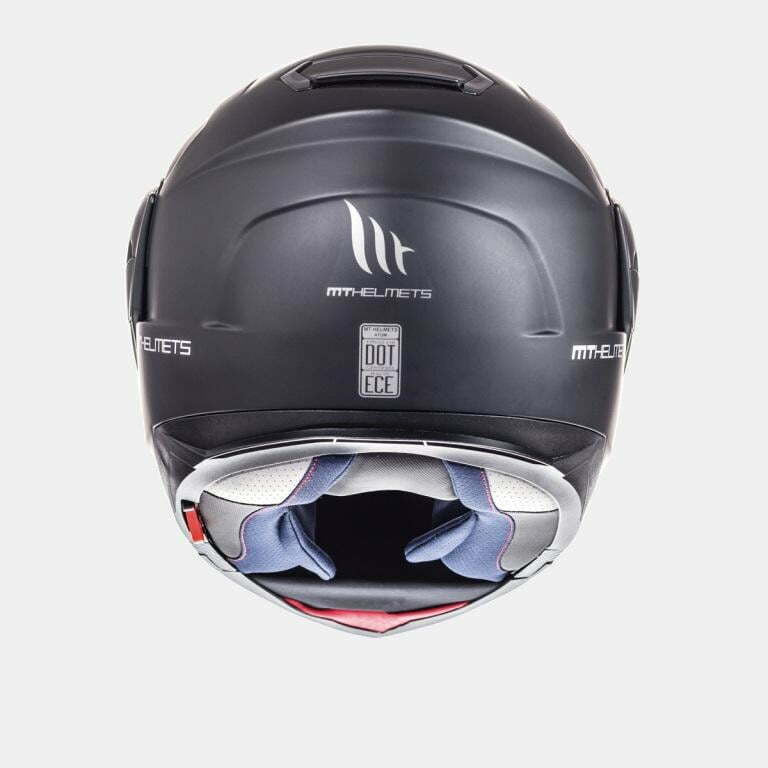 Mt Helmets Openable MC Helmet Atom Matt Black