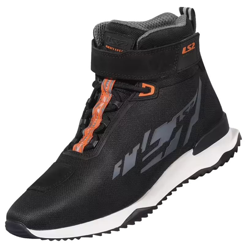 LS2 MC Schuhe Acrux Black /Orange