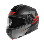 Schuberth Öffner MC Helm C5 Eclipse Black /Rot