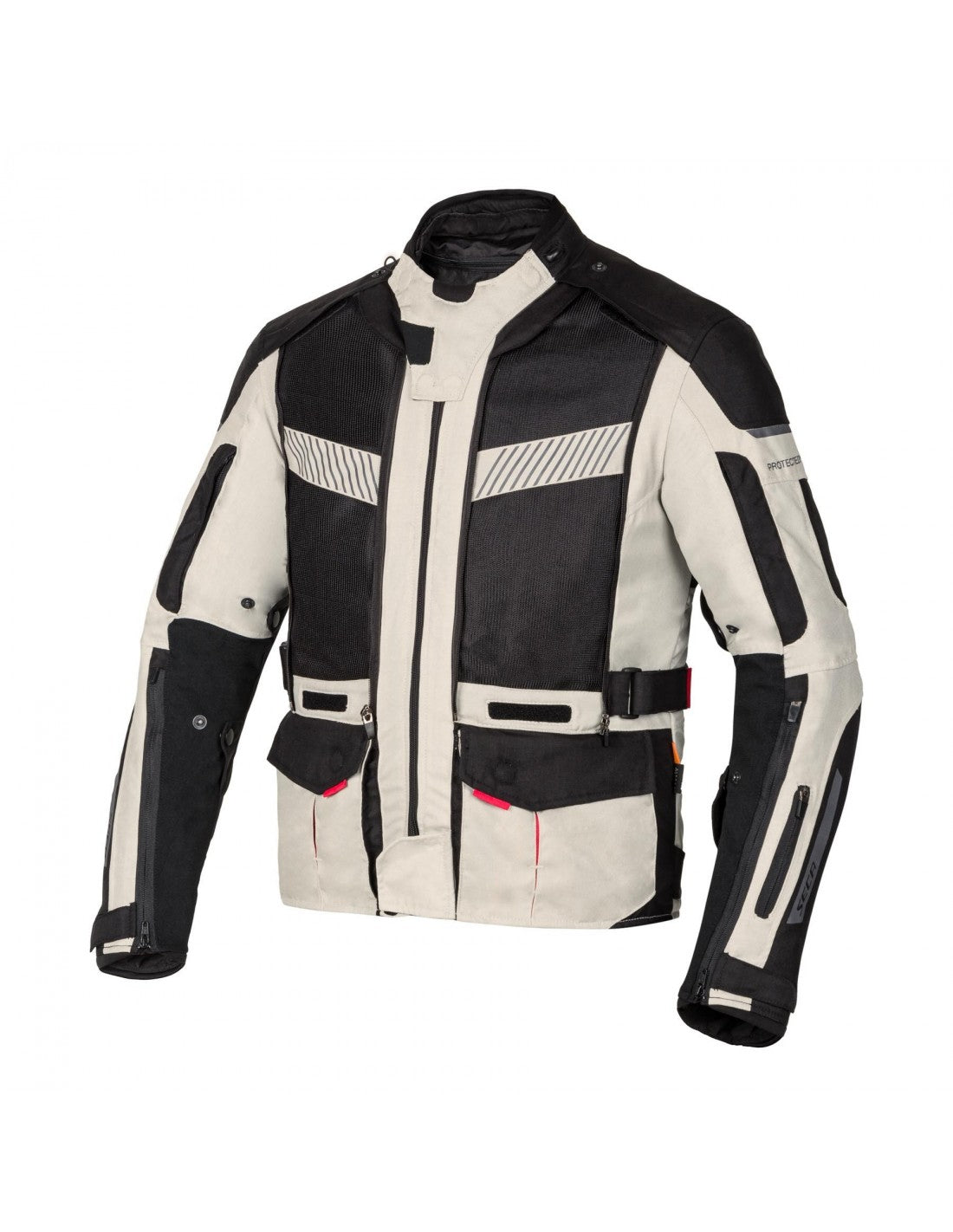 Seca Textile MC-Jacket Strada Evo Gray