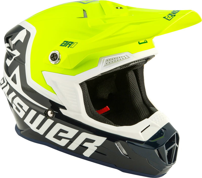 Answer Cross MC Helmet AR1 Voyd Black /Flu