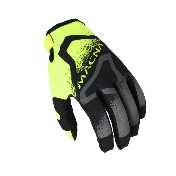 MX Handschuhe Macna, Backyard-1 Schwarz/Grau/Fluo Ylow