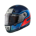 Mt Helmets Integral MC Helmet Jarama Baux B7 Blue Matt