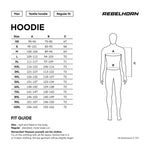 Rebelhorn Kevlar Mc-Hoodie Black bis zu 10xl