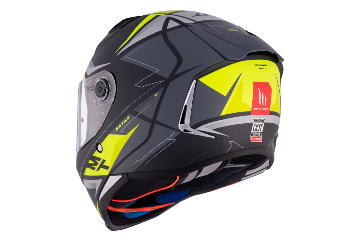 Mt Helmets Integral MC Helmet Revenge 2 Hatax C3