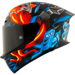 Kyt Integral MC Helm TT-revo Gear E6 Schwarz /Rot /Blau