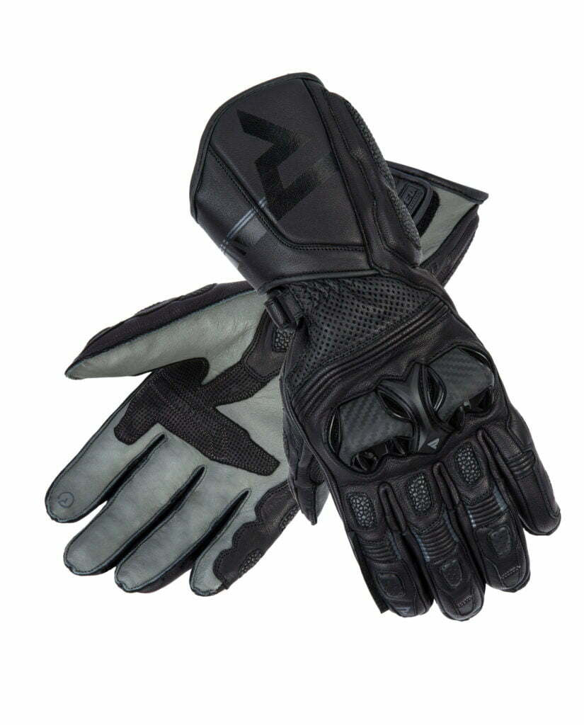 Rebelhorn Sport Mc-Handschuhe ST Long Schwarz 