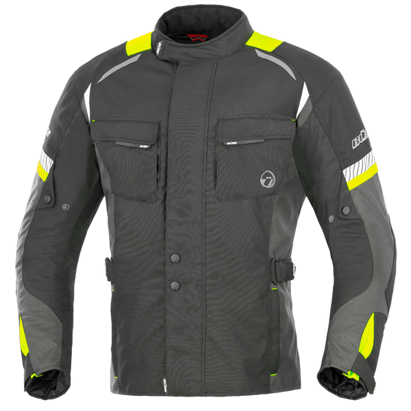 Büse Textile MC Jacke Breno Schwarz /Grippe