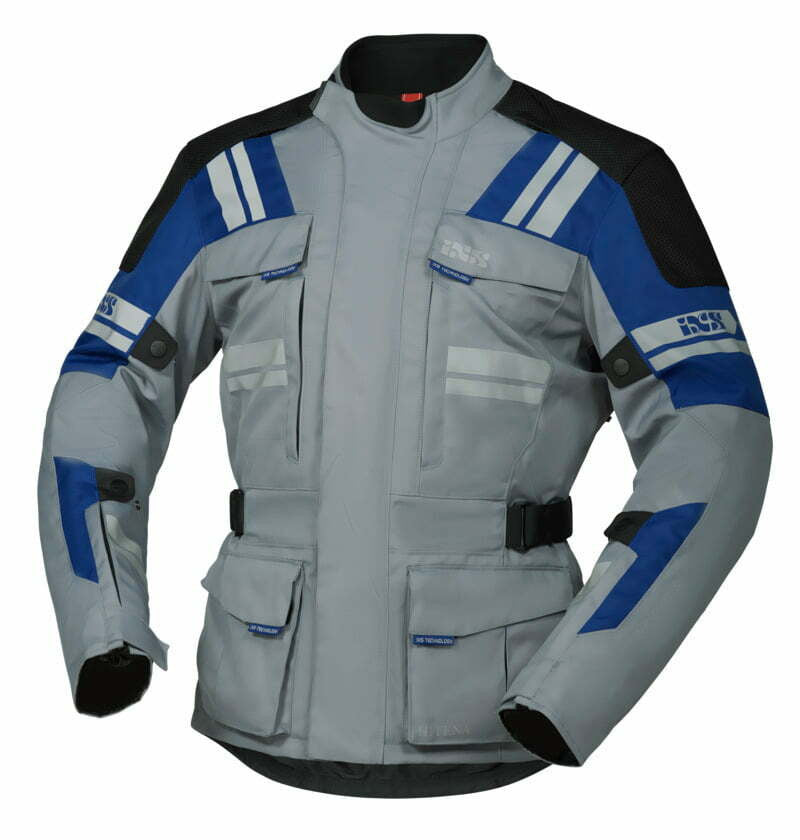 iXS Textiljacke Blade ST 2.0 Grau / Blau 