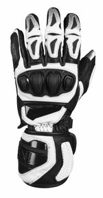 iXS Sport Mc-Handschuhe RS-300 2.0 Schwarz /Weiß 