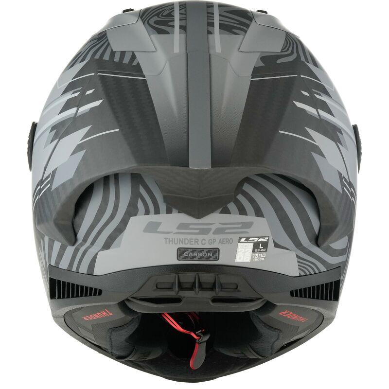 LS2 Integral MC Helm Carbon Thunder GP Aero Polar