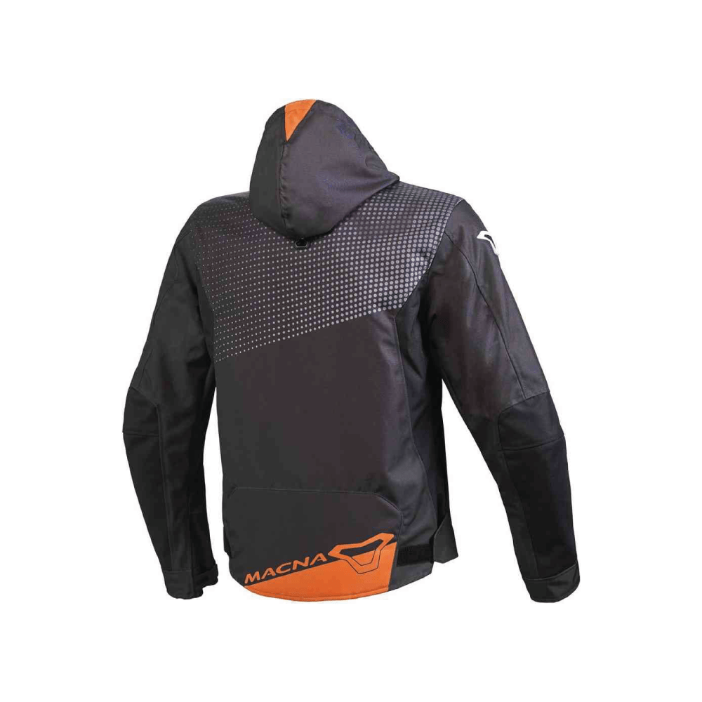 Macna Softshell MC Jacke imbuz schwarz /orange