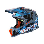 SMK Cross MC Helm Allterra Fulmine Grey