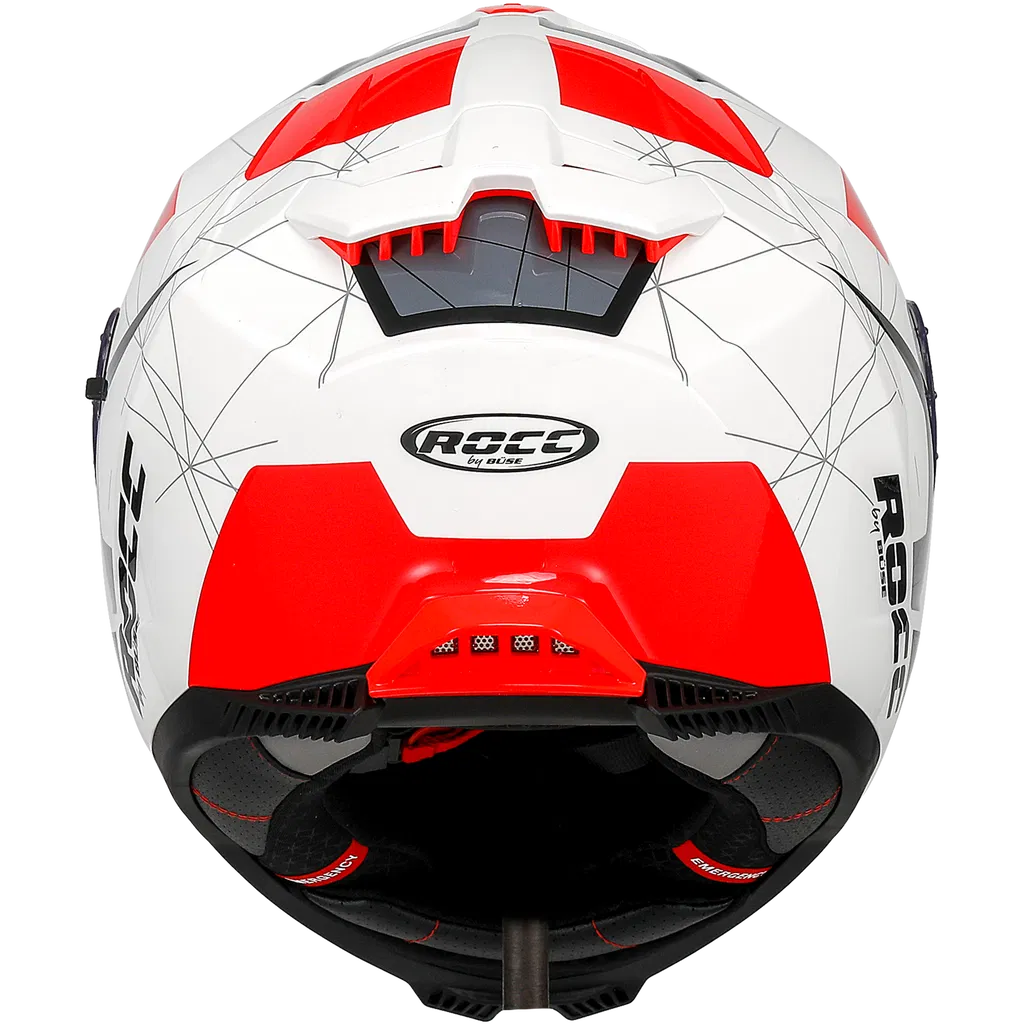 ROCC 390 Integral MC Helm White /Rot