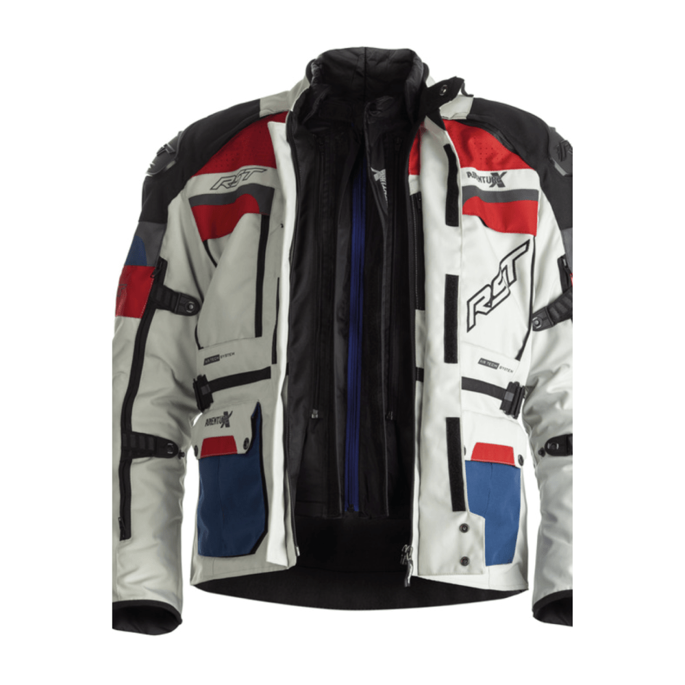 RST Textile MC-Jacket Adventure-X Blue /Rot