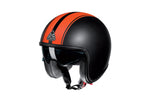 Bayard Open MC Helm XP-18 V2 Schwarz /Orange