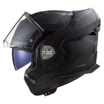 LS2 Openable MC Helmet Advant X Black