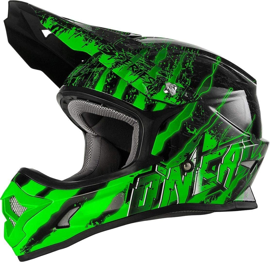 Oneal Cross MC Helm 3er Mercury Black /Green