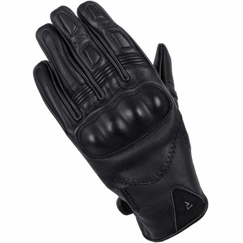 Rebelhorn Frauen MC Handschuhe Thug II Schwarz