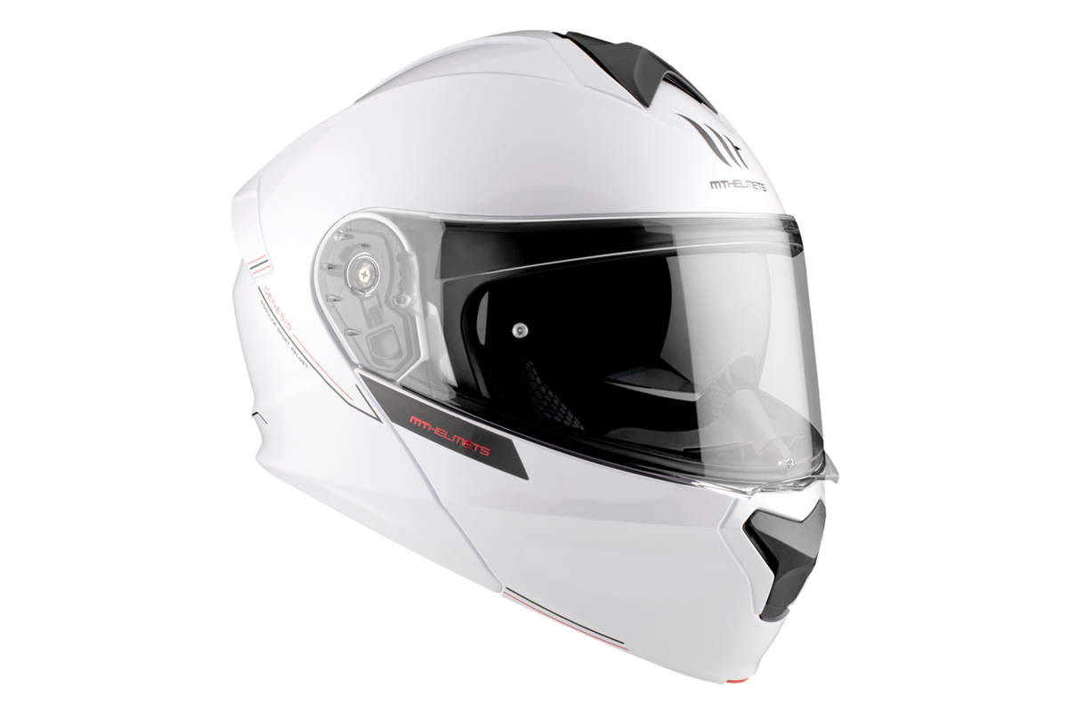 MT -Helme Öffner MC Helm Genesis SV White