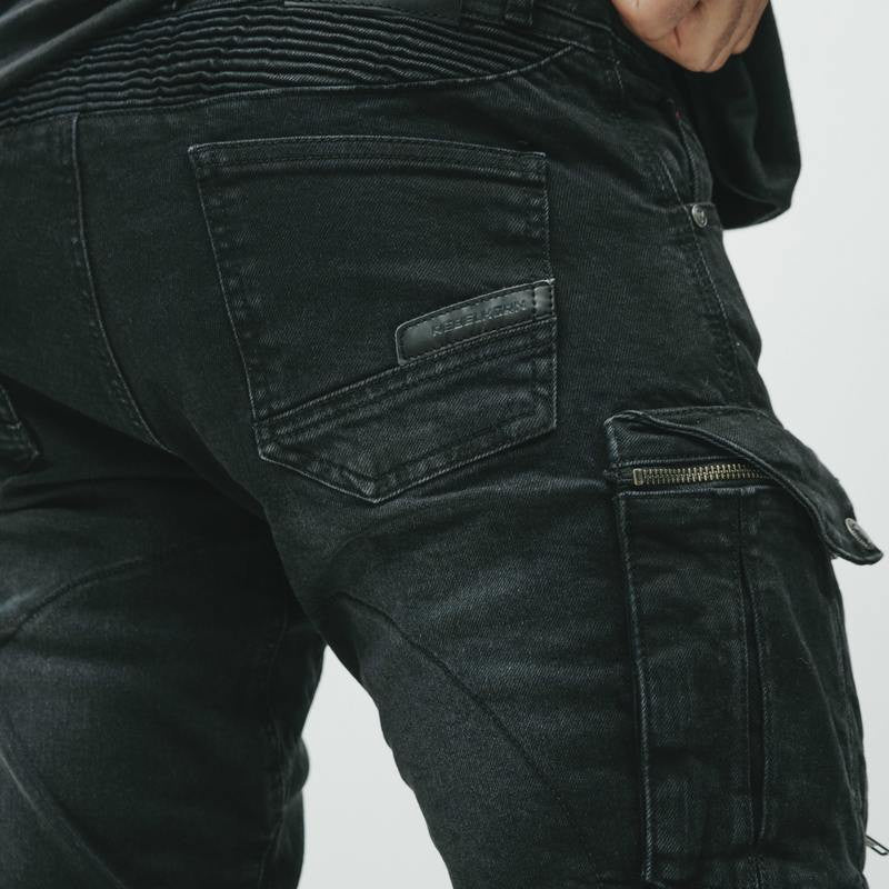 Rebelhorn Kevlar Mc-Jeans Vandal Twill schwarz