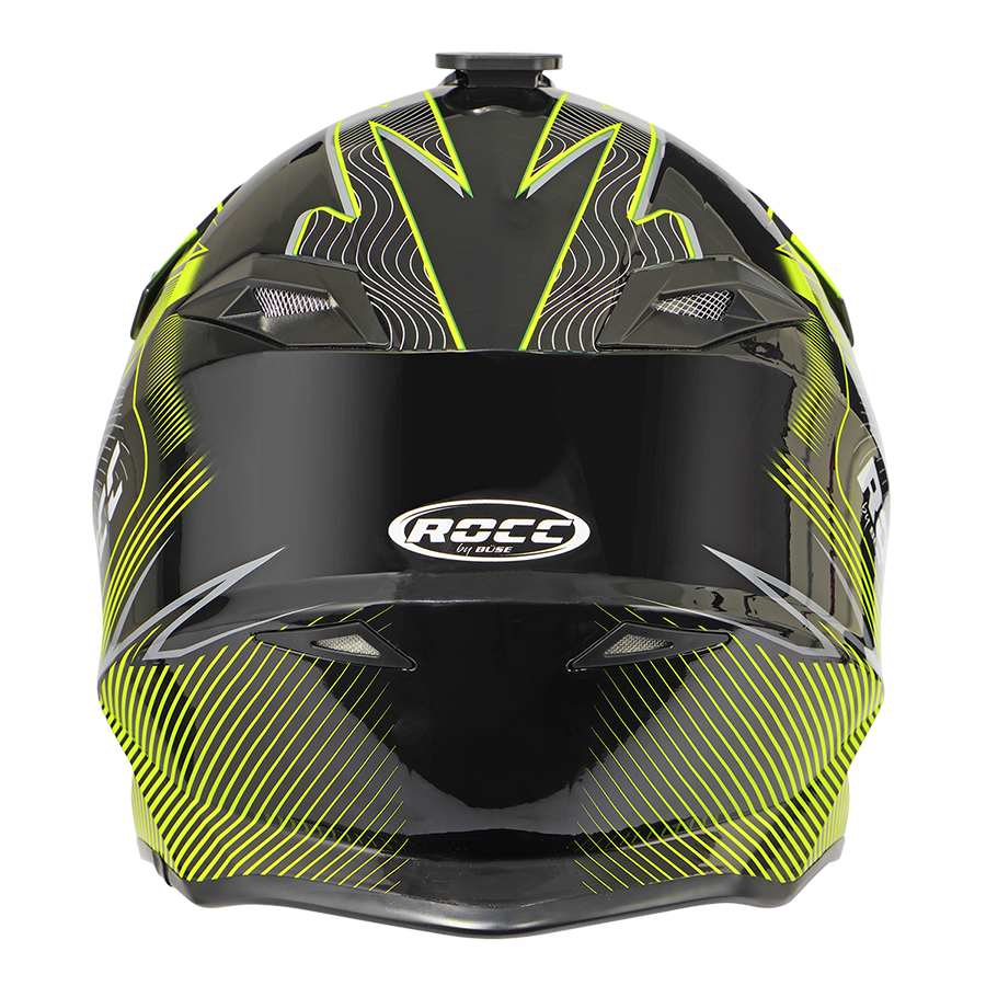 ROCC Cross MC Helm 713 Schwarz /Grippe