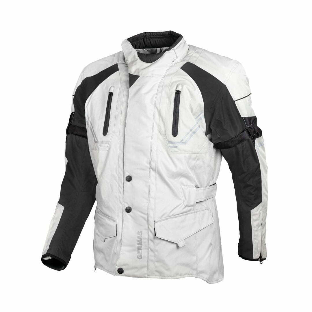 GMS Textil Mc-Jacke Taylor Grau / Schwarz 