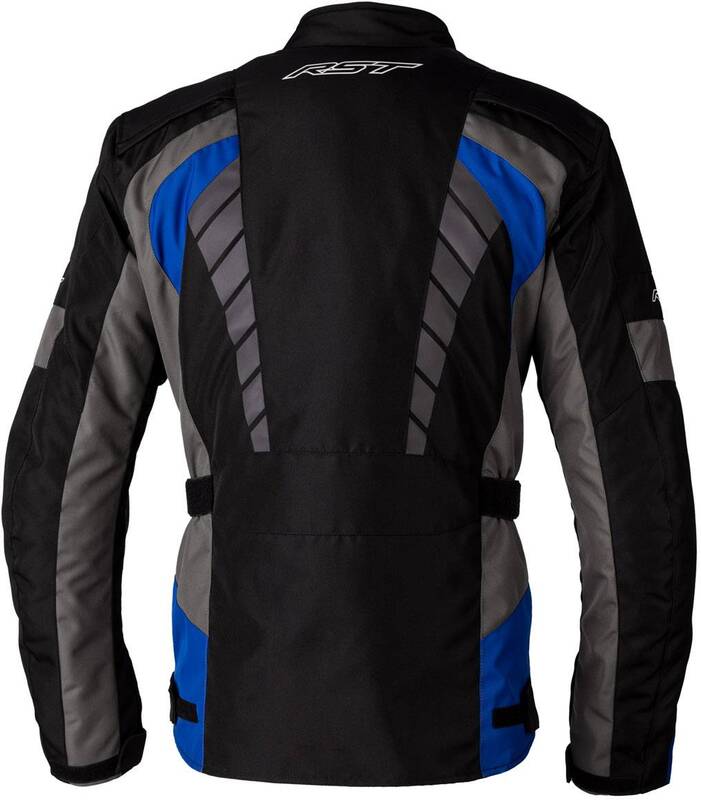 RST Textile MC-Jacket Alpha 5 Schwarz /Blau